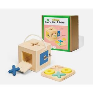 KiwiCo Activity Play Center 12m+ - Sort & Solve 6pc NWT